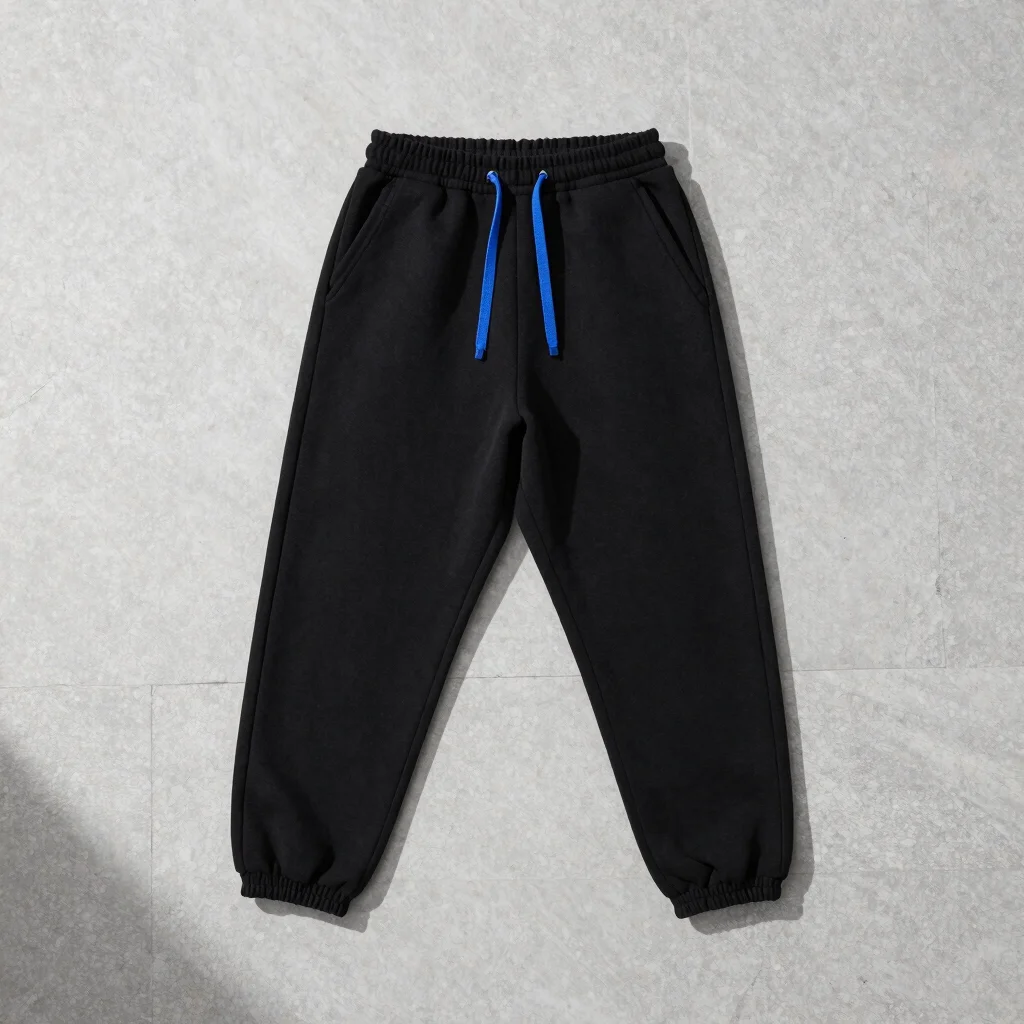 YAHIVO signal black heavyweight sweatpants
